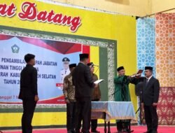Bupati Mirwan Resmi Lantik Diva Samudra Putra sebagai Sekda Aceh Selatan