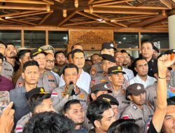 Kapolresta Banda Aceh Tampil Tegas dan Humanis Kawal Aksi Mahasiswa