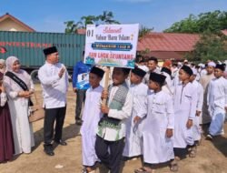 Ratusan Pelajar Meriahkan Pawai Tahun Baru Islam Di Julok
