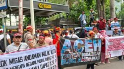 Masyarakat Aceh Demo Kementerian ESDM Desak Bahlil Batalkan PoD Blok Andaman