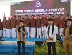 Wagub Aceh Bersama Menteri Sosial Hadiri Open House Sekolah Rakyat di Aceh Besar