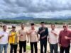 Tinjau Infrastruktur Rusak, Bupati TRK Minta Dukungan DPR RI Bangun Kembali Jembatan Alue Wakie