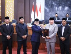 Bupati Nagan Raya Terima Rekomendasi DPRK Terhadap LKPJ 2025