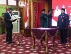 Gubernur Aceh Lantik Misran Fuadi sebagai Kepala Dinas Syariat Islam
