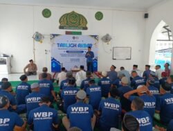 Semarak Tahun Baru Islam 1448 H, Lapas Blangpidie Gelar Tabligh Akbar