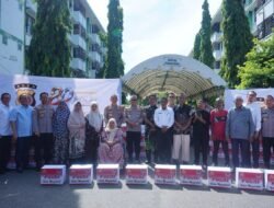 Polda Aceh Salurkan 450 Paket Bansos Jelang Hari Bhayangkara ke-80