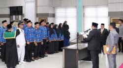 Lantik 24 Pejabat, Wali Kota Sabang Tekankan Kerja Ikhlas dan Disiplin