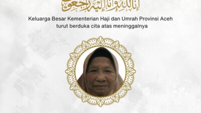 Jemaah Haji Aceh Jaya Wafat di Tanah Suci