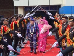 Purna Bhakti, Wahyu Prihatmaka Serahkan Tongkat Komando Ditpolairud Polda Aceh