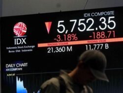 IHSG Anjlok 3% Lebih, 590 Saham Merah
