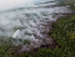 Karhutla di Aceh Barat Hanguskan ±12,5 Hektar Lahan, Proses Pemadaman Masih Berlangsung