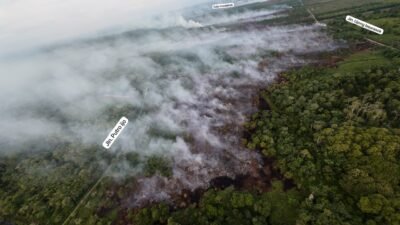 Karhutla di Aceh Barat Hanguskan ±12,5 Hektar Lahan, Proses Pemadaman Masih Berlangsung