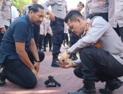 Kapolresta Banda Aceh Periksa Urine, HP, dan Senpi Personel