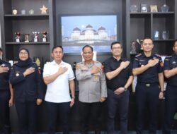 Kapolda Aceh Perkuat Sinergi Penegakan Hukum melalui Silaturahmi dengan DJBC Aceh