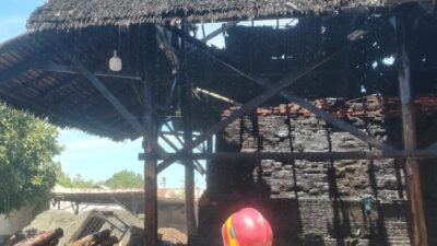 Kebakaran Dapur Bata di Baitussalam Aceh Besar, Satu Bangunan Kayu Hangus