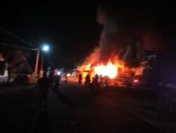 Kebakaran Toko Fotokopi di Woyla Timur, Kerugian Capai Rp300 Juta