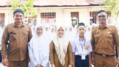 Ratusan Siswa Baru Ikuti MPLS Ramah, SMPN 1 Bandar Dua Tanamkan Disiplin dan Karakter di Kota Santri Japakeh