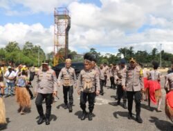 Astamaops Kapolri Tinjau Wilayah Operasi di Papua