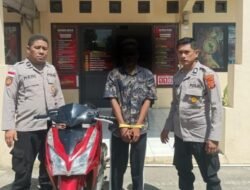 Polsek Kuta Raja Amankan Pelaku Curanmor, Diduga Kerap Menginap di Rumah Korban