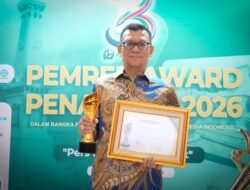 Wakil Ketua DPRK Banda Aceh Dr. Musriadi Masuk Daftar Penerima Pemred Award 2026