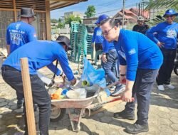 Gerakan Nasional Langit Biru Indonesia Asri, Demokrat Aceh Gelar Aksi Bersih Lingkungan Rumah Ibadah