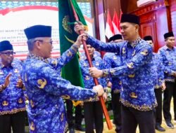 Sekda Aceh Muhammad Nasir Dilantik Sebagai Ketua KORPRI Aceh