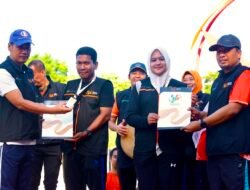 Sekda Aceh Ikut Senam Bersama, Perkuat Kebersamaan dan Sosialisasikan Sensus Ekonomi 2026