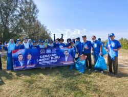 HT Ibrahim dan Relawan Sukseskan Gerakan Nasional Langit Biru Indonesia Asri Demokrat Aceh