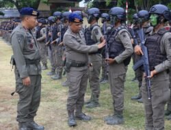 Kapolda Aceh Tutup Pembinaan Tradisi dan Pembaretan 65 Bintara Remaja Satbrimob