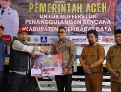 Abdya Terima Rp1,77 Miliar Bantuan Logistik Penanggulangan Bencana dari Pemerintah Aceh