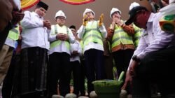 Janji Pascabencana Ditunaikan, Menag Letakkan Batu Pertama MIN 5 Pidie Jaya