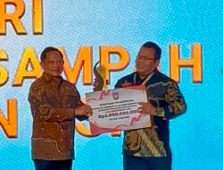 Wali Kota Sabang Terima Penghargaan Nasional Pengelolaan Sampah, Raih Insentif Rp2 Miliar