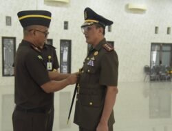 Kajati Aceh Lantik Rajendra Dharmalinga Wiritanaya sebagai Kajari Pidie, Tekankan Integritas dan Sinergi