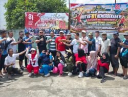 Momen HUT ke-81 RI, Pelti Abdya Gelar Turnamen Tenis Lapangan