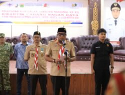 Wabup Raja Sayang Lepas Kontingen Pramuka Nagan Raya ke Jambore Nasional XII 2026
