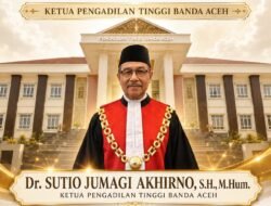 KMA Lantik Dr Sutio sebagai Ketua Pengadilan Tinggi Banda Aceh, Nursyam Pindah ke Banjarmasin