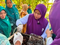 Pengurus PKK Aceh Besar Kunjungi Budidaya Linot Fajar Lestari Nursery