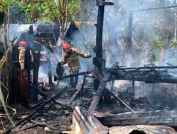Rumah Kosong di Blang Bintang Aceh Besar Ludes Terbakar