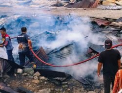 96 Rumah Hangus Terbakar di Jagong Jeget Aceh Tengah