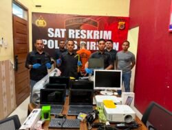 Polres Bireuen Tangkap Spesialis Pencurian Aset Elektronik Sekolah, Kerugian Capai Rp1 Miliar