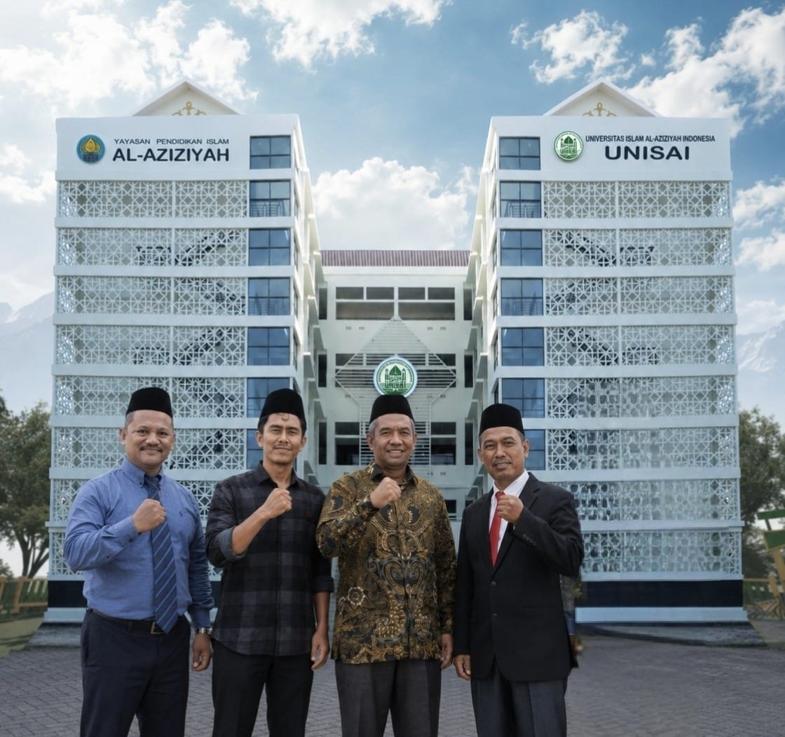 Dr. Silahuddin, M.Ag bersama Jajaran Ketua dan mantan Ketua LPPM UNISAI Samalanga