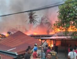UPDATE: 13 Rumah Ludes Terbakar di Bambel Gabungan, 50 Jiwa Terdampak