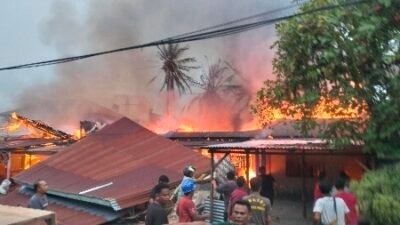 UPDATE: 13 Rumah Ludes Terbakar di Bambel Gabungan, 50 Jiwa Terdampak