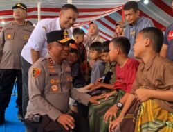 Kids Corner Bhayangkari Peduli Hibur Anak-anak di Aceh Tamiang