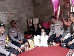 Kapolsubsektor Jeumpa Bantu Janda Empat Anak di Gampong Ladang Neubok