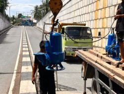 Pascapencurian Kabel, Dua Pompa Underpass Beurawe Kembali Dipasang