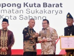 Kuta Barat Sabang Raih Penghargaan Desa Antikorupsi Aceh