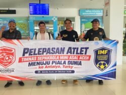 Tiga Lolos Seleksi Timnas, Hanya Satu Atlet Aceh ke Turki