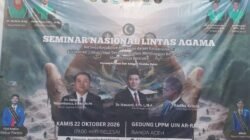 Belajar dari Tsunami Aceh, Instruktur Nasional Moderasi Beragama Mawardi Ajak Lintas Agama Bersatu